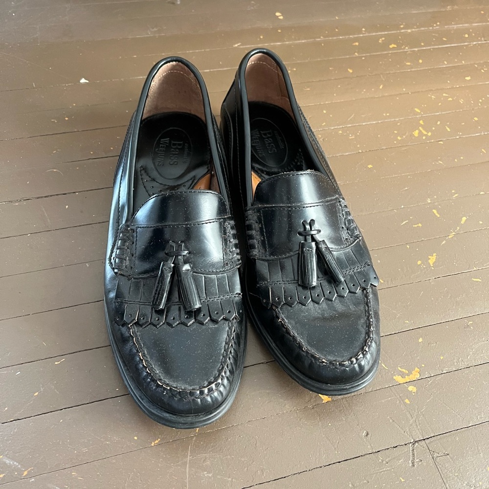 G.H. Bass Weejun Classic Black Loafers